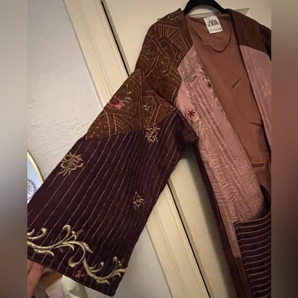 Zara Multicolor Embroidered Jacket - Picture 4 of 8